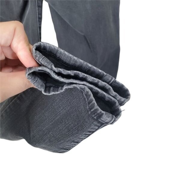 MADEWELL Womens Jeans SZ 25 Skinny Skinny Gray‎ Low Rise Dark Wash Stretchy 90's - Picture 9 of 11